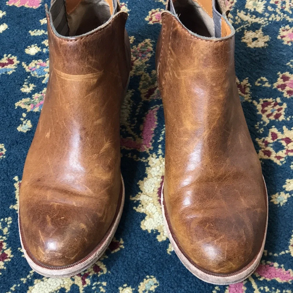 🍄 Kork-Ease Velma Brown Leather Bootie - Picture 12 of 16